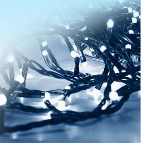 Orava CL-100 CW Weihnachtskette LED kaltweiß / 10 m