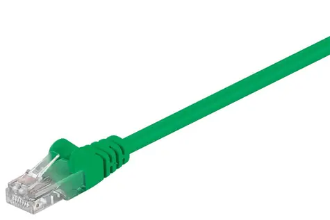 MicroConnect CAT5e U/UTP 0,25 m grün / PVC