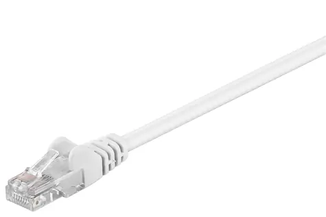 MicroConnect CAT5e U/UTP 1m weiß / PVC