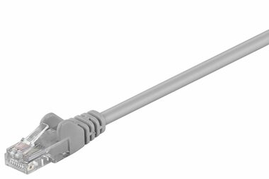 MicroConnect CAT5e U/UTP 3M CCA grau / PVC