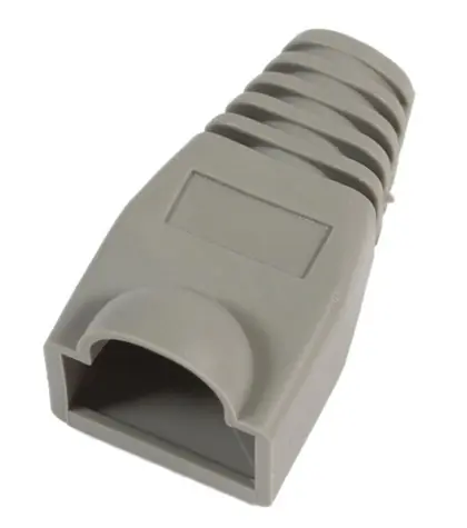 MicroConnect RJ45-Steckerabdeckung grau / 50 Stück