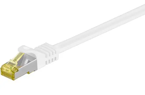 MicroConnect CAT7 S/FTP Patchkabel 1m weiß / LSZH