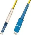 MicroConnect Cable LC/SC Singlemode Simplex OS2 5m gelb