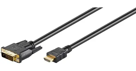 MicroConnect Kabel Dual-Link HDMI (M) - DVI-D 24+1 (M) 3M schwarz / FullHD (1920x1080) @ 60Hz / bidirektional 