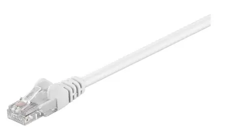 MicroConnect CAT5e U/UTP VALUEPACK 5m weiß / PVC / 10 Stück