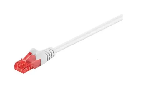 MicroConnect CAT6 U/UTP VALUEPACK 5m weiß / PVC / 10 Stück 