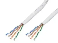 MicroConnect CAT5e U/UTP SOLID 100m grau / PVC