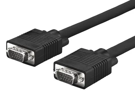 MicroConnect Verlängerungskabel Full HD SVGA 15m schwarz / Full HD (1920x1080) @ 60Hz