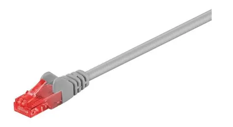 MicroConnect CAT6 U/UTP VALUEPACK 15m grau / PVC / 5 Stück 