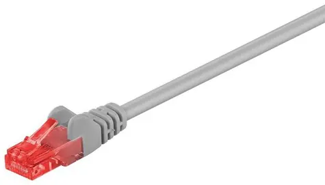 MicroConnect CAT6 U/UTP VALUEPACK 20m grau / PVC / 4 Stück 