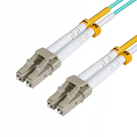 MicroConnect Cable LC/LC Multimode duplex OM3 30m blau