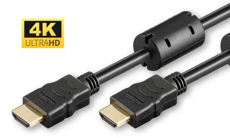 MicroConnect Anschlusskabel HDMI 1.4 (M) - HDMI 1.4 (M) 15m schwarz / Ferritkerne