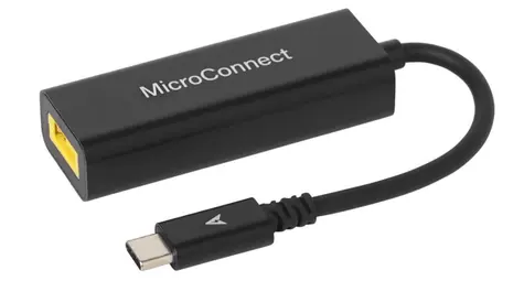 MicroConnect Adapter USB-C (M) - Square Lenovo (M) schwarz 