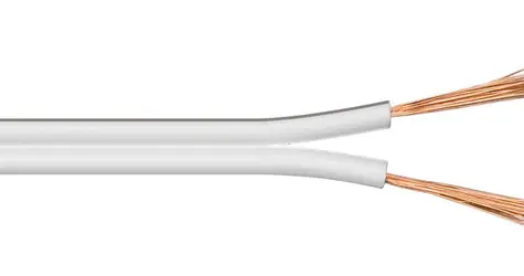 MicroConnect Lautsprecherkabel 2 x 1,5 mm 100 m Weiß
