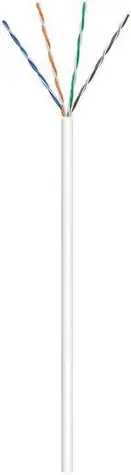 MicroConnect CAT6 U/UTP CCA 305m weiß / SOLID / PVC