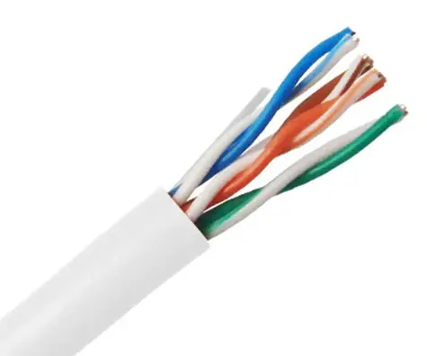 MicroConnect CAT5e U/UTP 305m weiß / SOLID / PVC