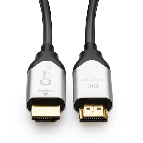 MicroConnect Premium Glasfaser HDMI 2.1 MM 10m schwarz