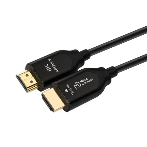 MicroConnect Premium Glasfaser HDMI 2.1 MM 15m schwarz