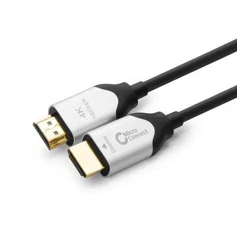 MicroConnect Premium Glasfaser HDMI 2.0 MM 40m schwarz