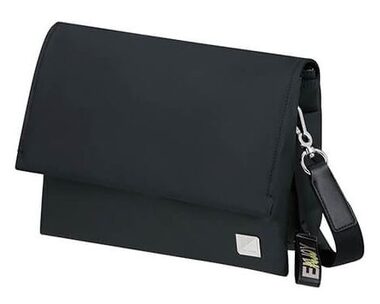 Samsonite Workationist schwarz / Damen-Umhängetasche / Interner Organizer / 4,5 L