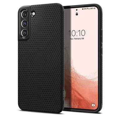 Spigen Liquid Air Schutzhülle für Samsung Galaxy S22+ schwarz