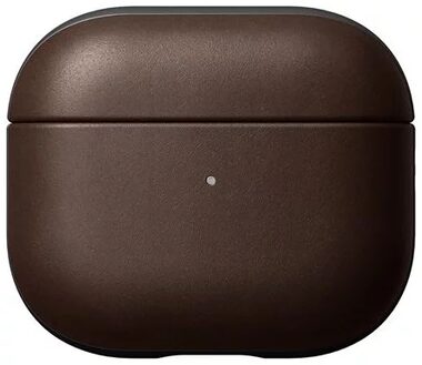 Nomad Ledertasche für Apple Airpods 3 braun