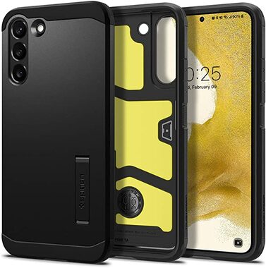 Spigen Tough Armor Schutzhülle für Samsung Galaxy S22+ schwarz