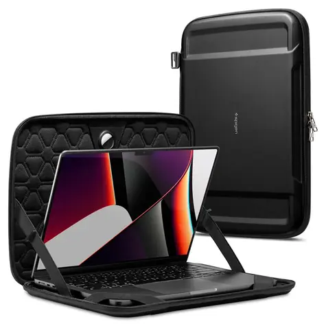 Spigen Rugged Armor Pro Schutzhülle für MacBook Pro 16" schwarz
