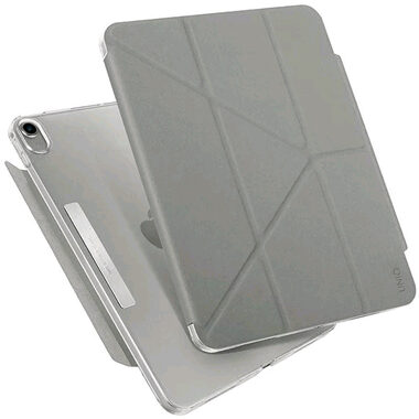 UNIQ Camden Antibakterielle Schutzhülle für Apple iPad 10. 2022 Grau