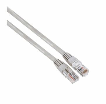 HAMA 200913 Netzwerk-Patchkabel Cat5e U|UTP 15 m grau / unverpackt 