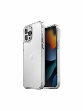 UNIQ Hybrid Air Fender Case für Apple iPhone 13 Pro Max - NUDE (Transparent)