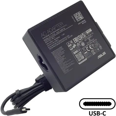 Asus Original-Adapter 3P 100W schwarz / USB-C / ohne Stromkabel