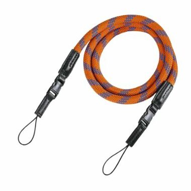 HAMA 27214 Braid 120 orange-blau / Kameragurt / 120 cm