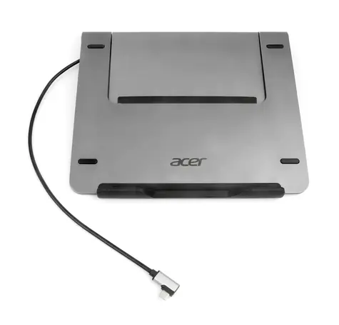 Acer 5-in-1-USB-C-Ständer (USB, HDMI, PD) / bis zu 15,6 Zoll / Silber