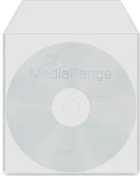 MediaRange BOX64 Hülle für CD/DVD klar / 50 Stk 