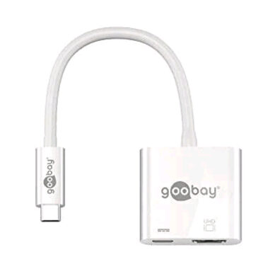 goobay 62110 TV Adapter USB-C Stecker > HDMI Buchse & USB-C