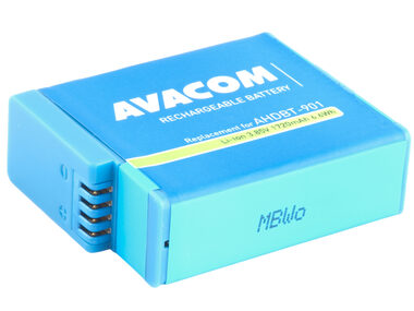 Avacom Ersatzakku für GoPro AHDBT-901 / Li- ION / 3,85V / 1720mAh / 6,6Wh
