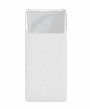 Bipow Bipow PowerBank 20000 mAh (15W) weiß / 15W / 2x USB-A Ausgang / 1x USB-C Ausgang&Eingang