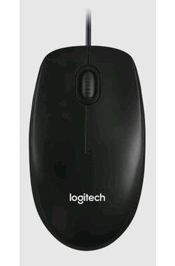 Logitech M100 schwarz (910-006652) / optische Maus / USB 