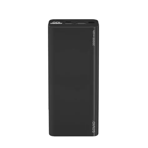 Savio BA-05 schwarz / Powerbank / 20000 mAh