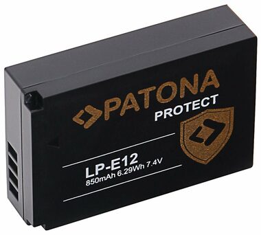 Patona Akku für Foto Canon LP-E12 850mAh / Li- ION / Protect
