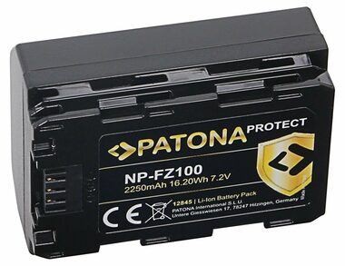 Patona Akku für Foto Sony NP-FZ100 2250mAh / Li- ION / Protect