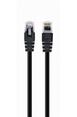 Gembird UTP CAT5E 10m schwarz / Patchkabel / mit Schutz