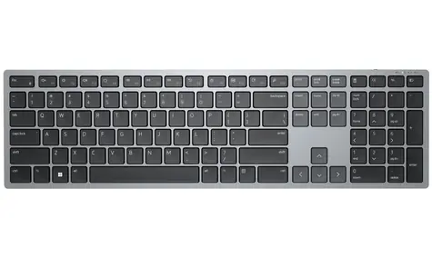 DELL KB-700 CZ grau / Kabellose Tastatur / CZ / QWERTZ / USB / Bluetooth