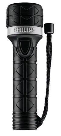 Philips SFL5200/10 / Taschenlampe / 25 lm / Nachleuchten bis zu 60 m / 2x AA 
