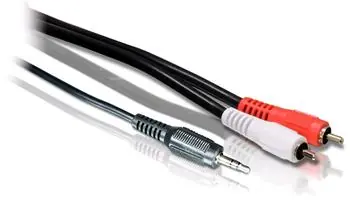 Philips SWA2527W/10 3,5-mm-Klinkenstecker - 2x RCA-Kabel 1,5 m