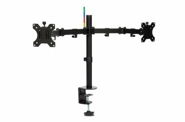 Kensington SmartFit® Ergo Dual Arm LED | LCD bis 32" 2x8kg / Klemme / für Tisch / VESA / schwarz