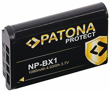 Patona Akku für Foto Sony NP-BX1 1090mAh / Li- ION / Protect