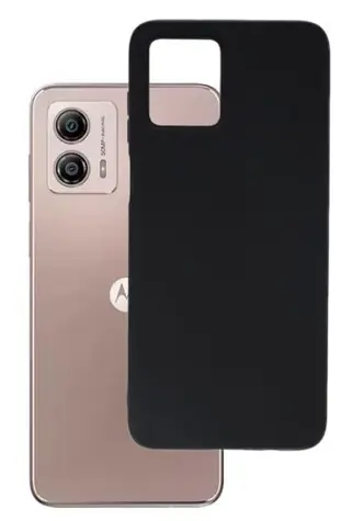 3mk Matt Case Schutzhülle für Motorola Moto G53 schwarz