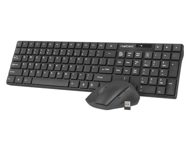 Natec Stingray schwarz / Kabelloses Set / 